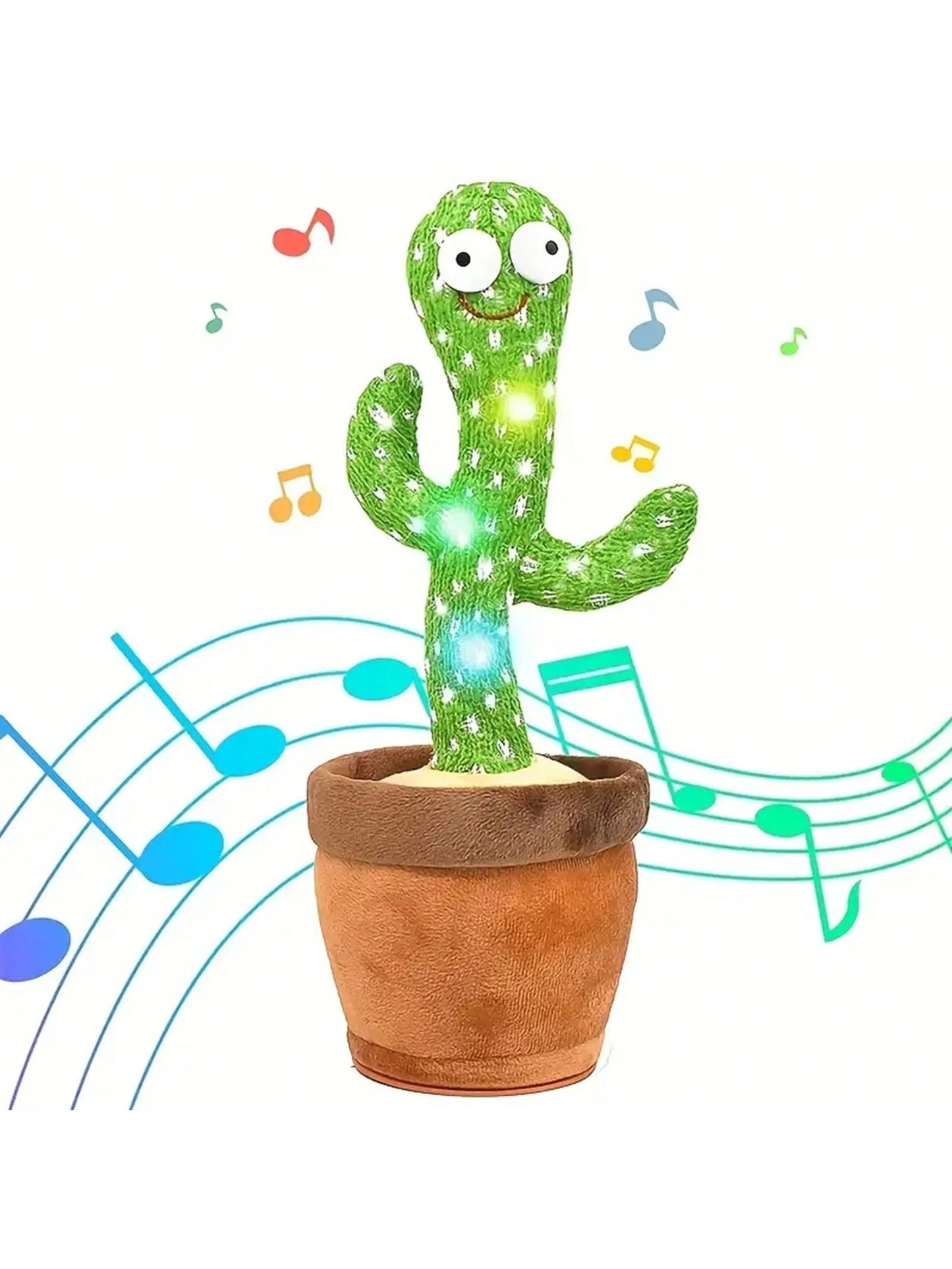 Dancing Talking Cactus Toy - Singing, Mimicking & Recording for Kids