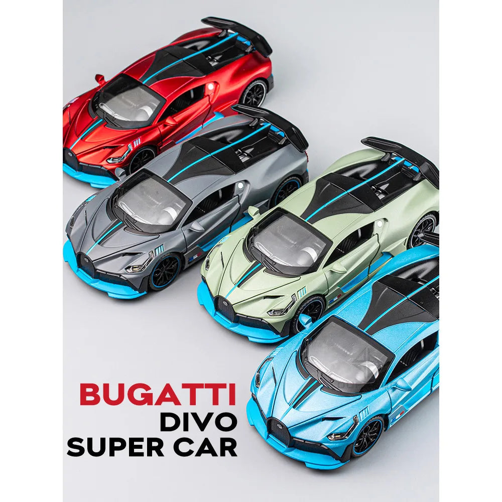 1/32 Bugatti Divo Alloy Diecast Model Car