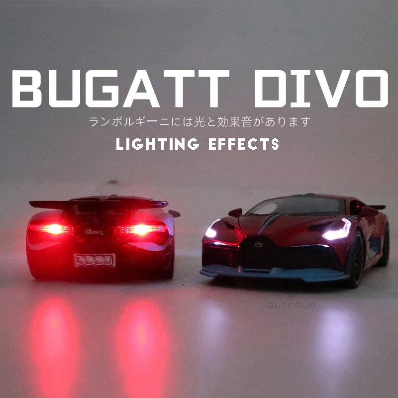 1/32 Bugatti Divo Alloy Diecast Model Car