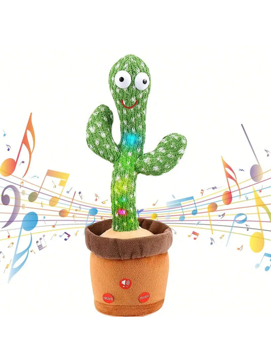 Dancing Talking Cactus Toy - Singing, Mimicking & Recording for Kids